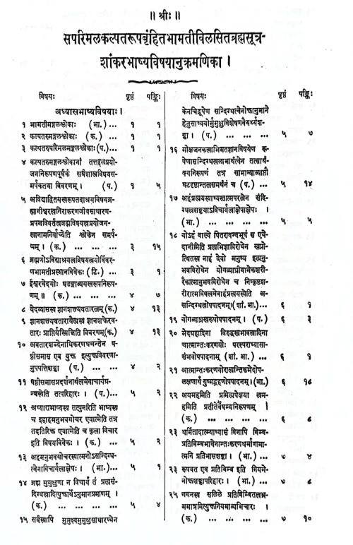 Brahmasutra Sankarabhasya